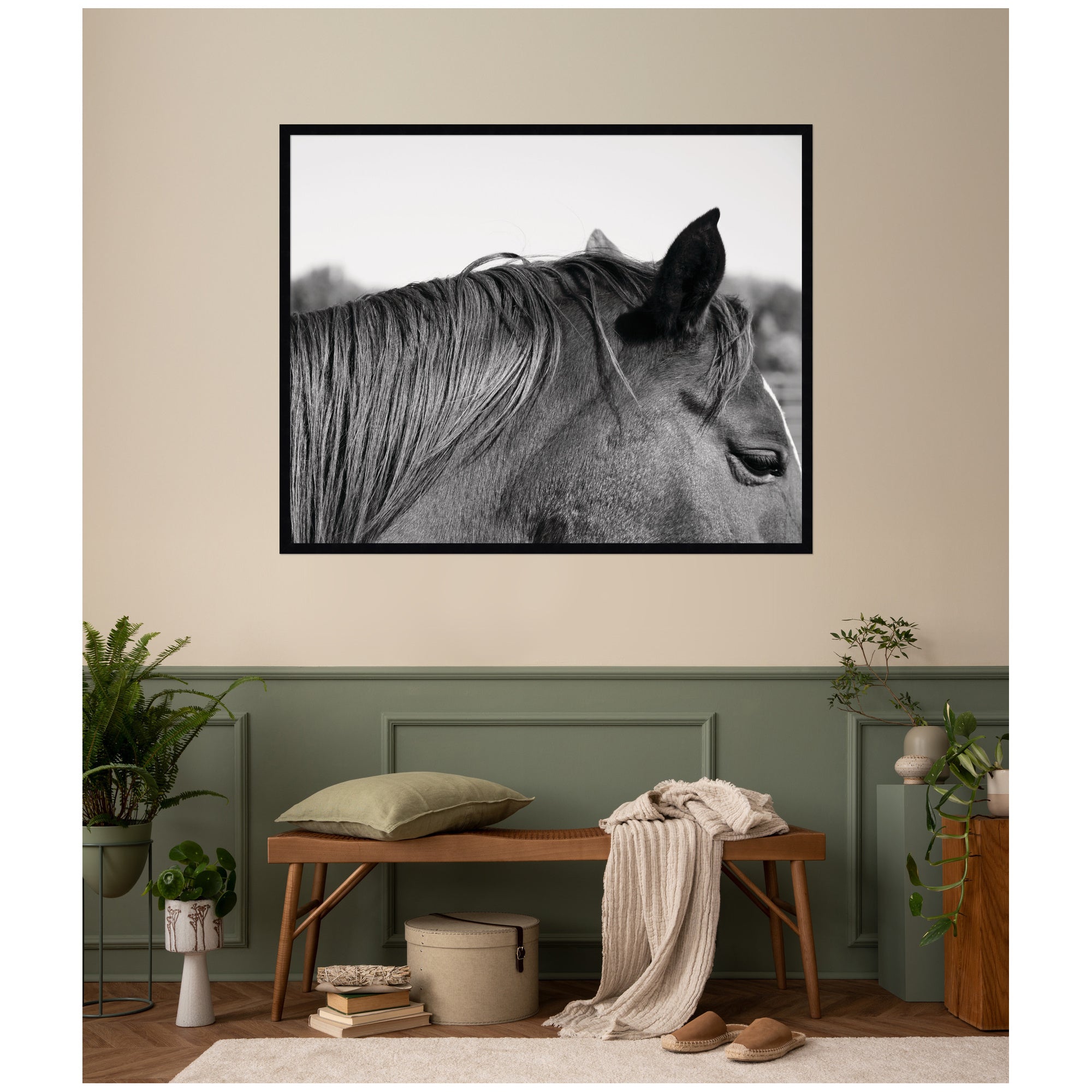 Framed Art Svelte Noir Black 41x33 7
