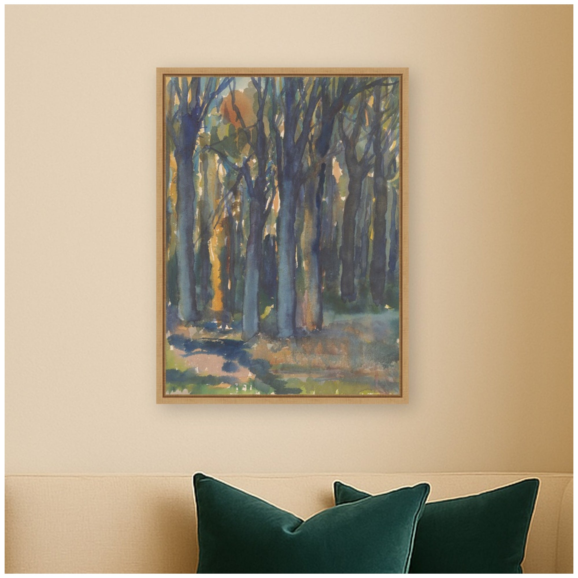 Framed Canvas 18x24 Sylvie Natural 6