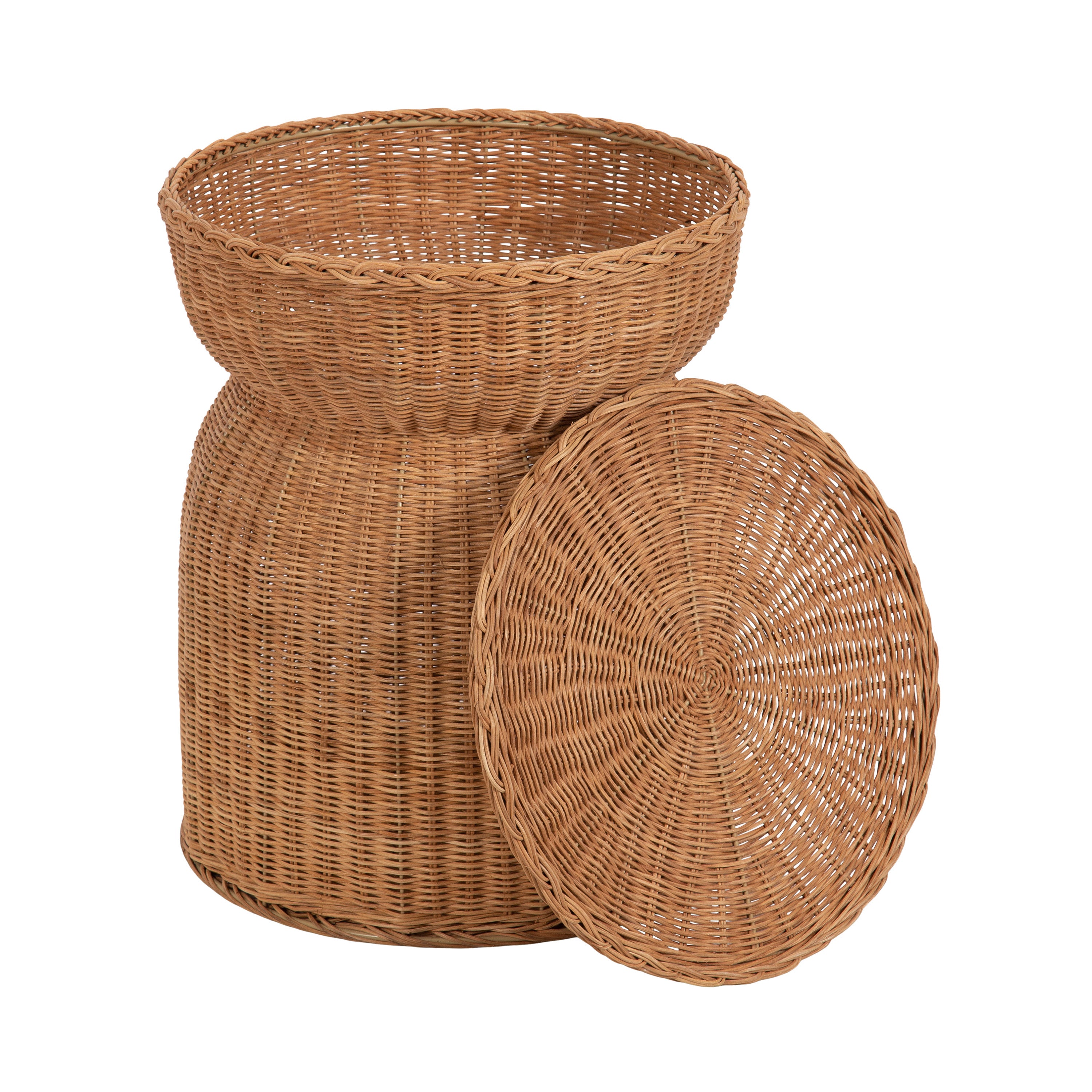 Thatch Rattan Side Table
