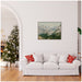 Framed Canvas Sylvie Walnut 42x32 5