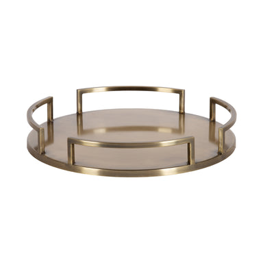 Single Tray Brass 16" diameter 1