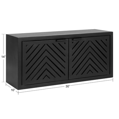 Cabinet Black 30x10x14 2