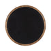 Round Mirror Rustic Brown 32x32 4