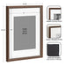 Wall Frame Bronze 11x14 matted to 8x10 2