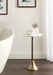 Side Table Gold 14x14x24 7
