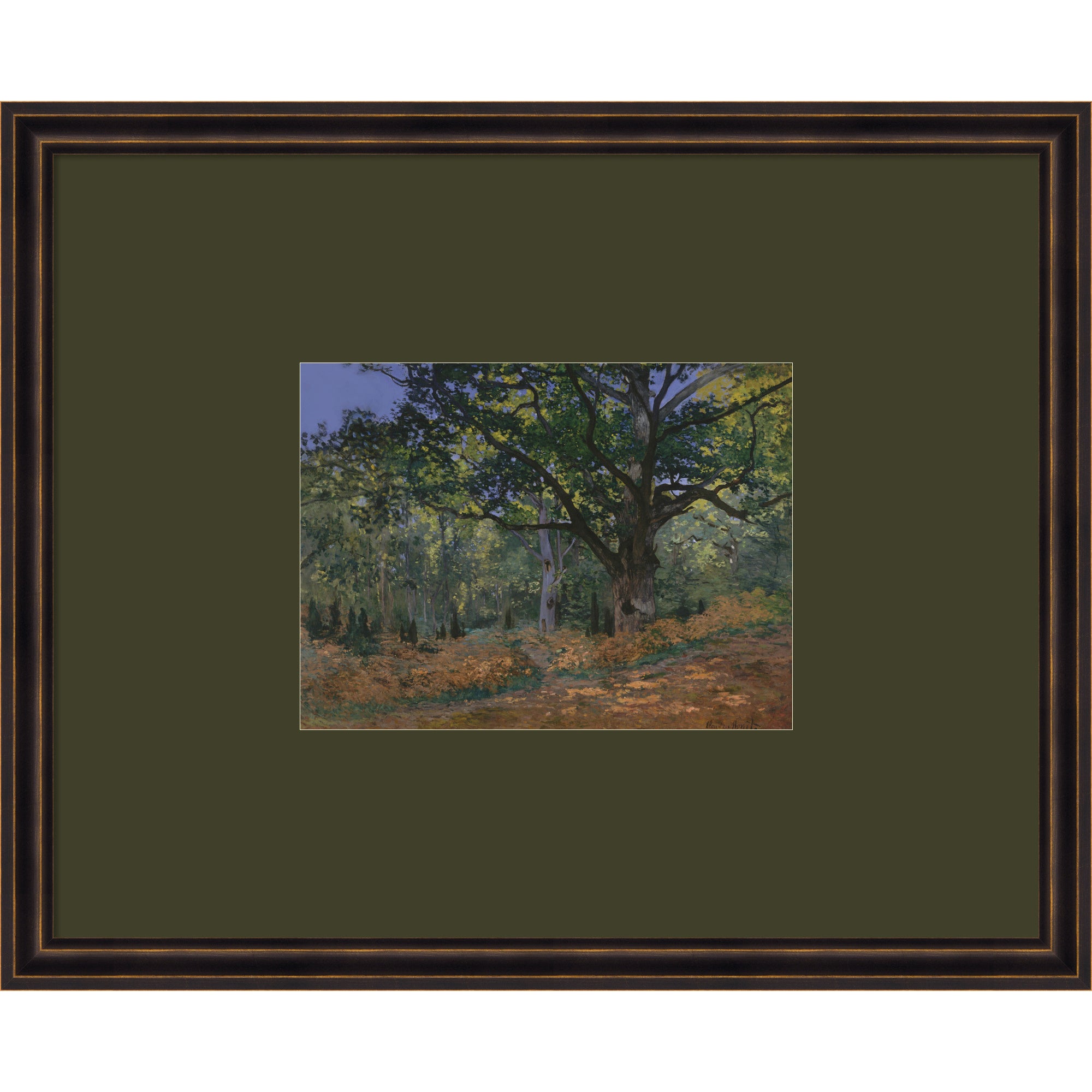 Framed Art 22x18 Dark Bronze Scoop 1