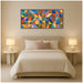 Framed Canvas 40x18 Sylvie Walnut 6