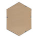 Hexagon Mirror Dark Silver 22x31 4
