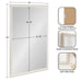 Rectangle Mirror White 24x36 2