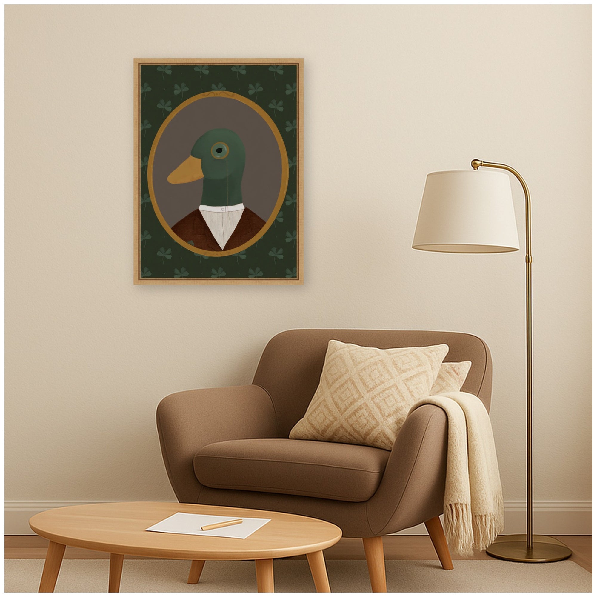 Framed Canvas 18x24 Sylvie Natural 7