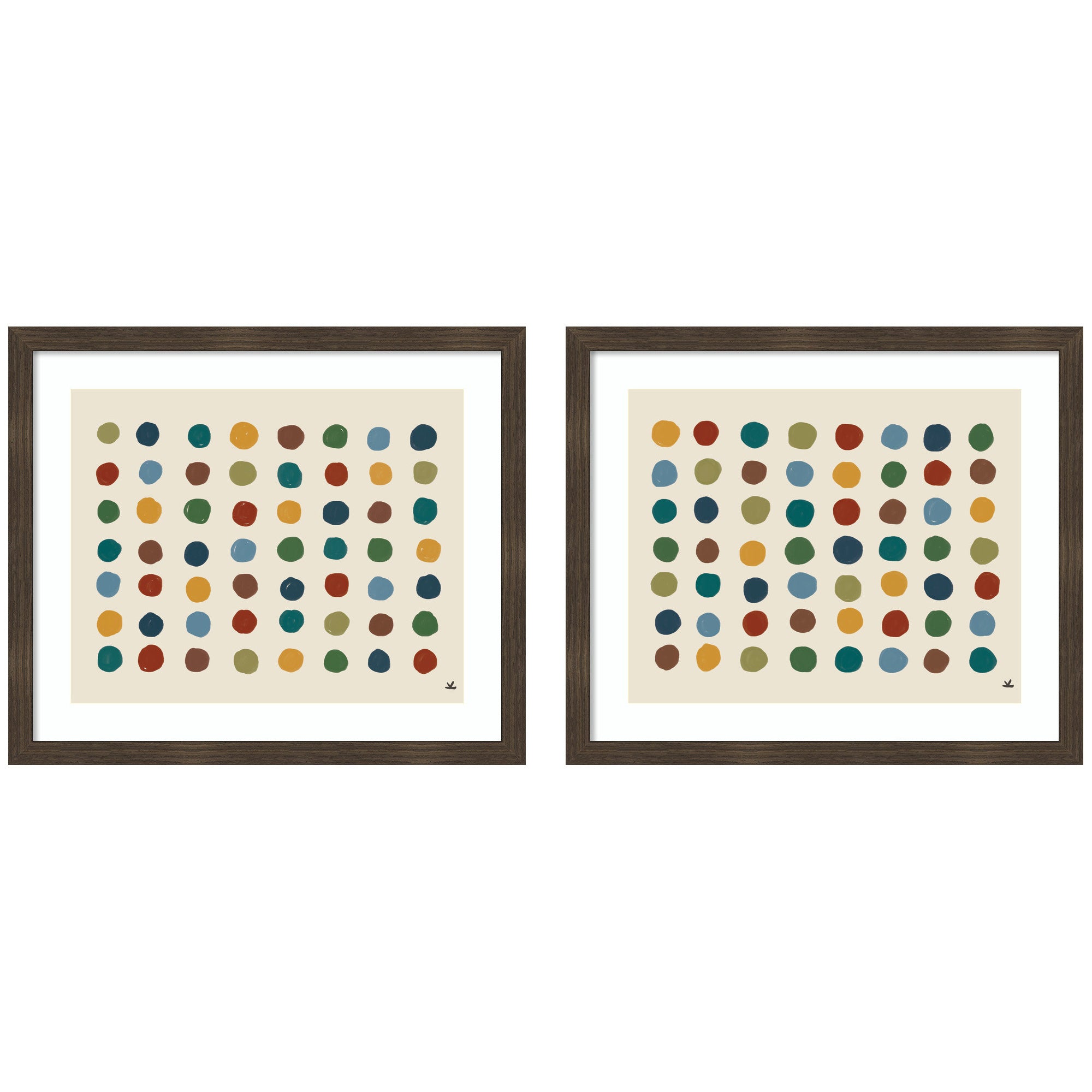 Meditation No. 3 2 Piece Framed Wall Art Print Set by Kelly Knaga