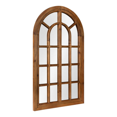Windowpane Mirror Brown 22x38 1