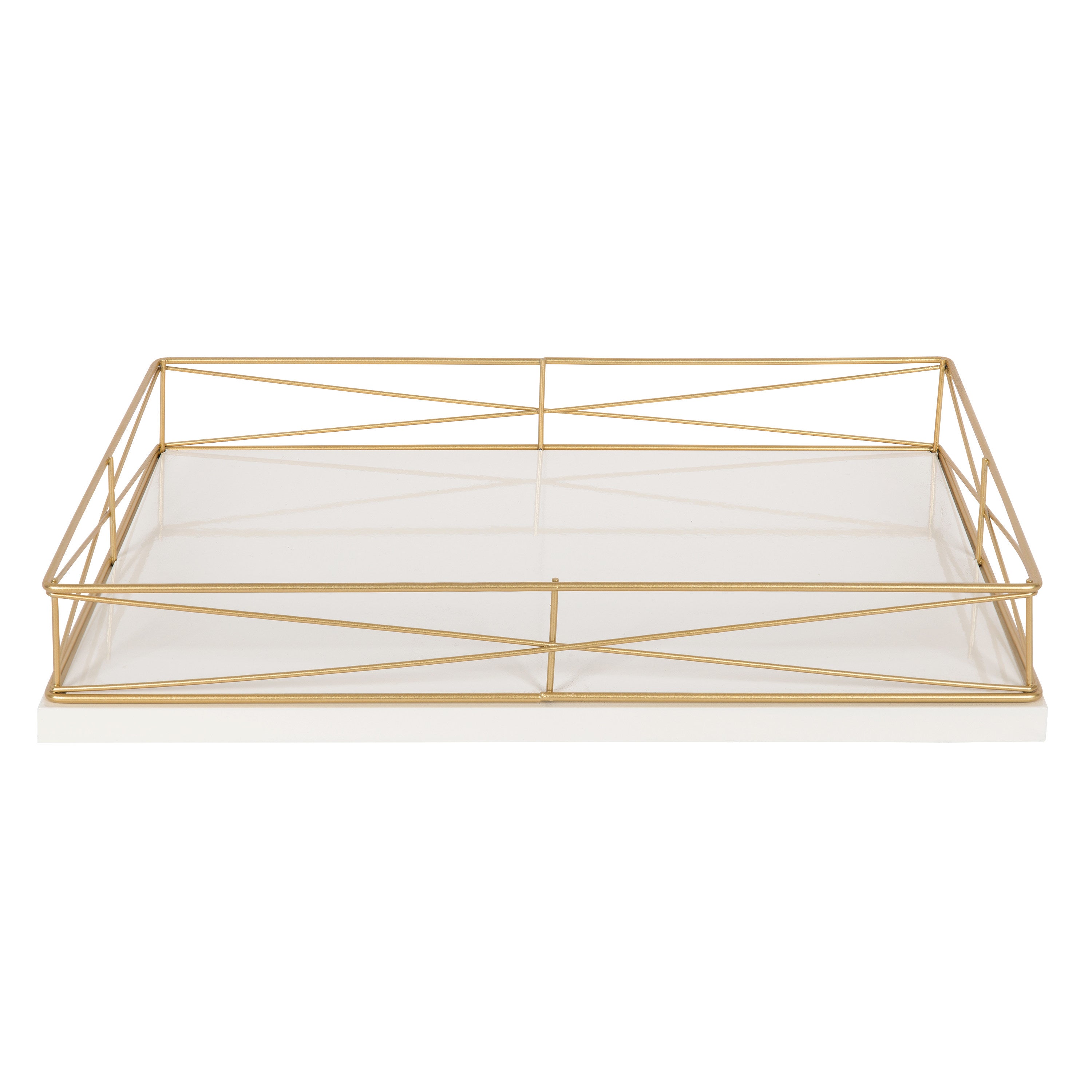 Single Tray White Gold 12x17 2