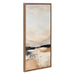 Framed Canvas Sylvie Dark Gold 18x40 1