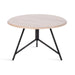 Coffee Table Whitewash Black 28x28x18 1