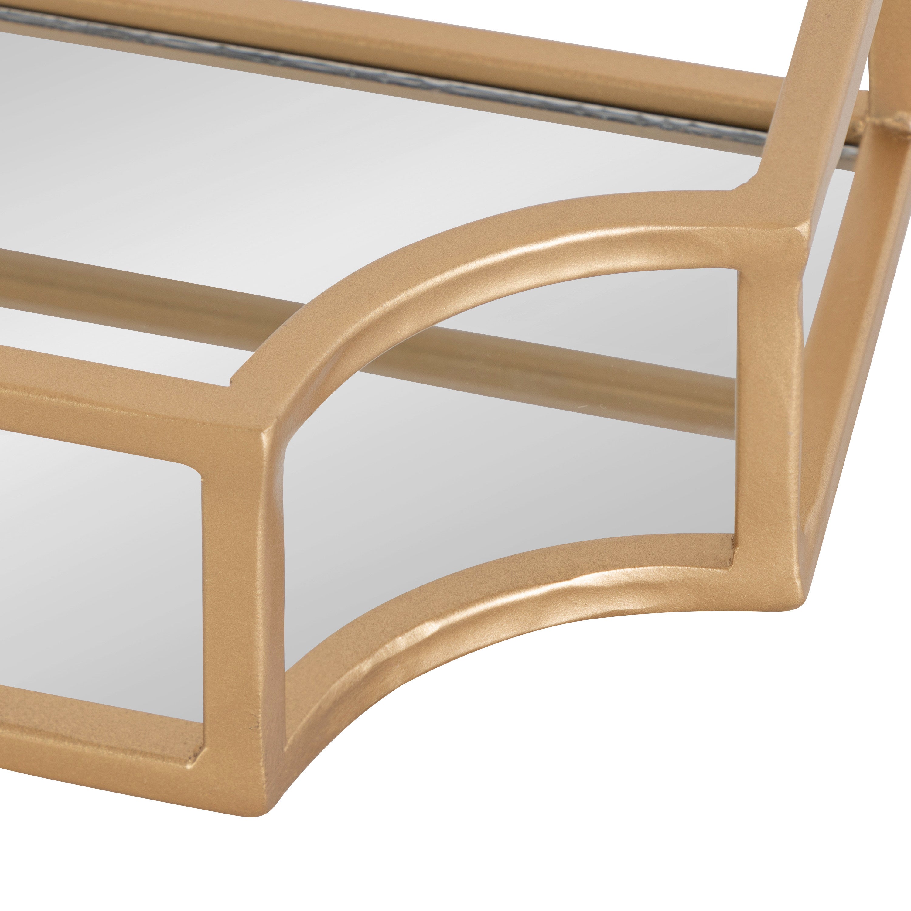 Floating Shelf Gold 2 Piece 5
