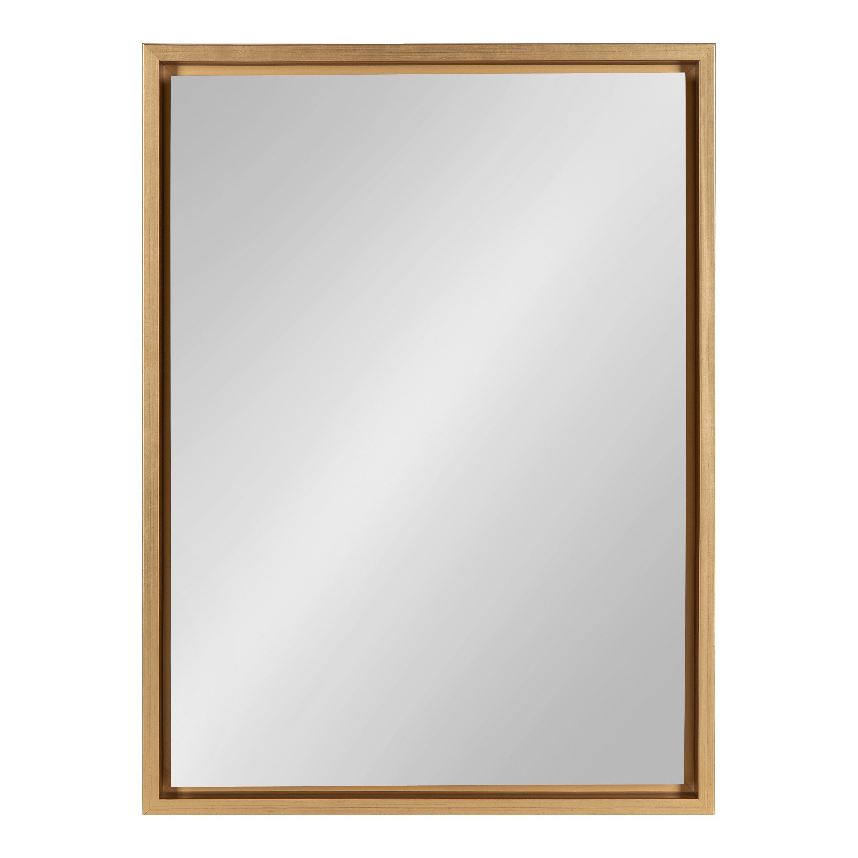 Rectangle Mirror Gold 18x24 2