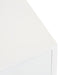 Tea Table White Gold 12x12x30 3