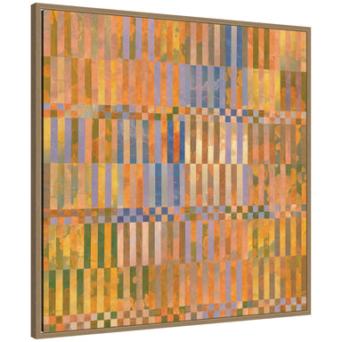 Framed Canvas 30x30 Sylvie Dark Gold 1