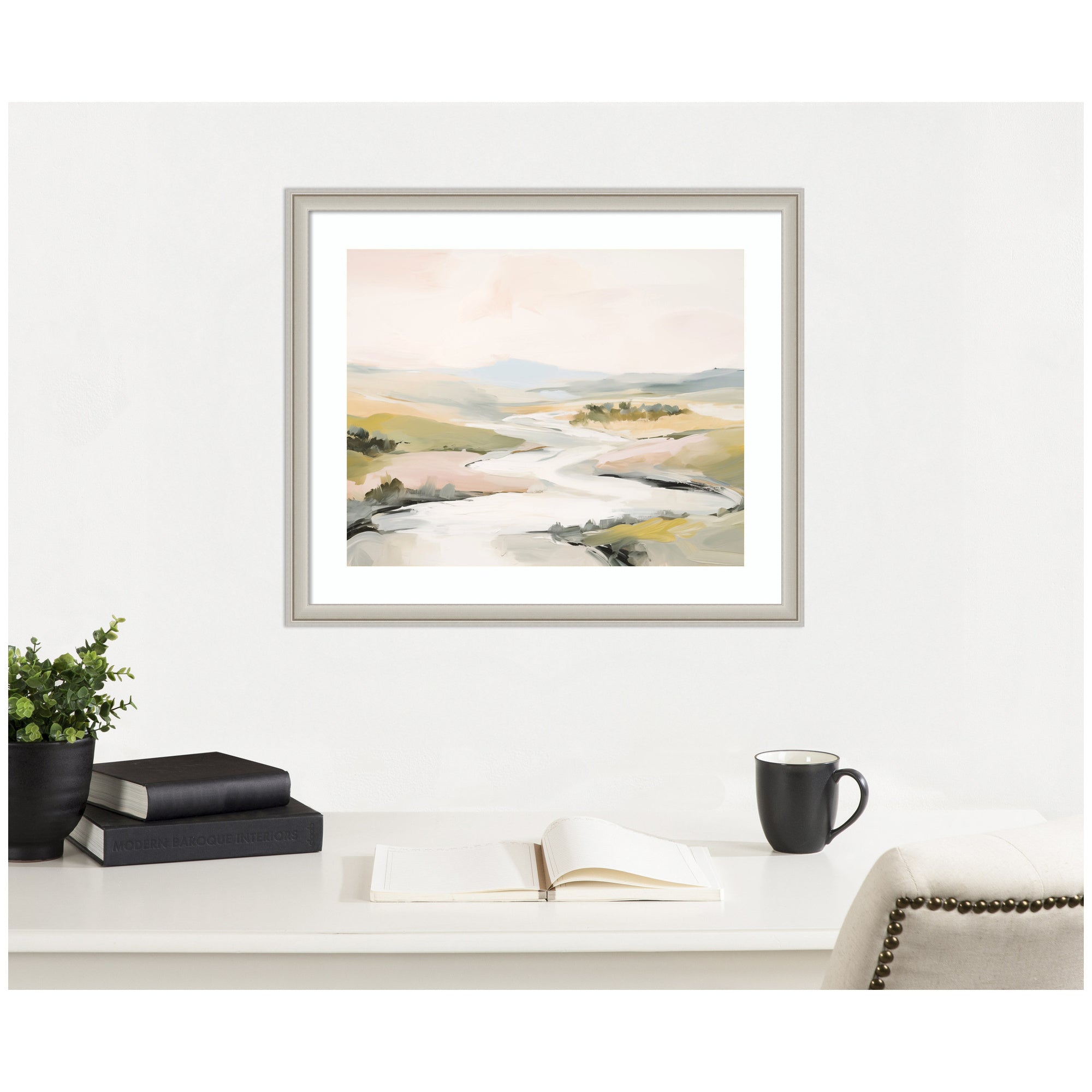 Tranquil Landscape No. 2 by Amy Lighthall Framed Wall Art Print