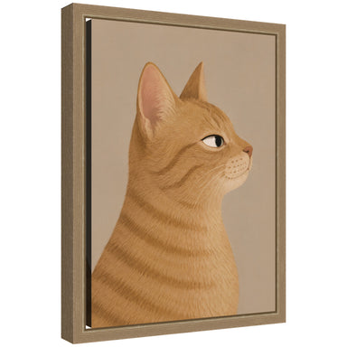 Framed Canvas 10x13 Sylvie Dark Gold 1