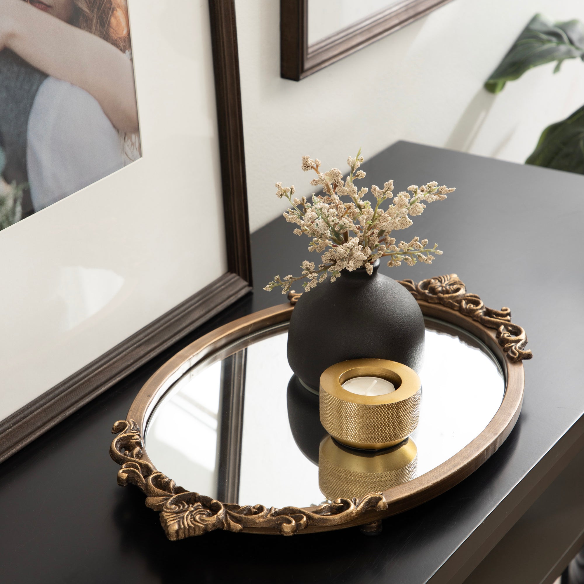 Single Tray 17x10 Gold 7