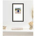 Wall Frame Belmont Black 13x22 matted to 8x8 5