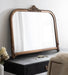 Arch Mirror 40x30 Gold 7