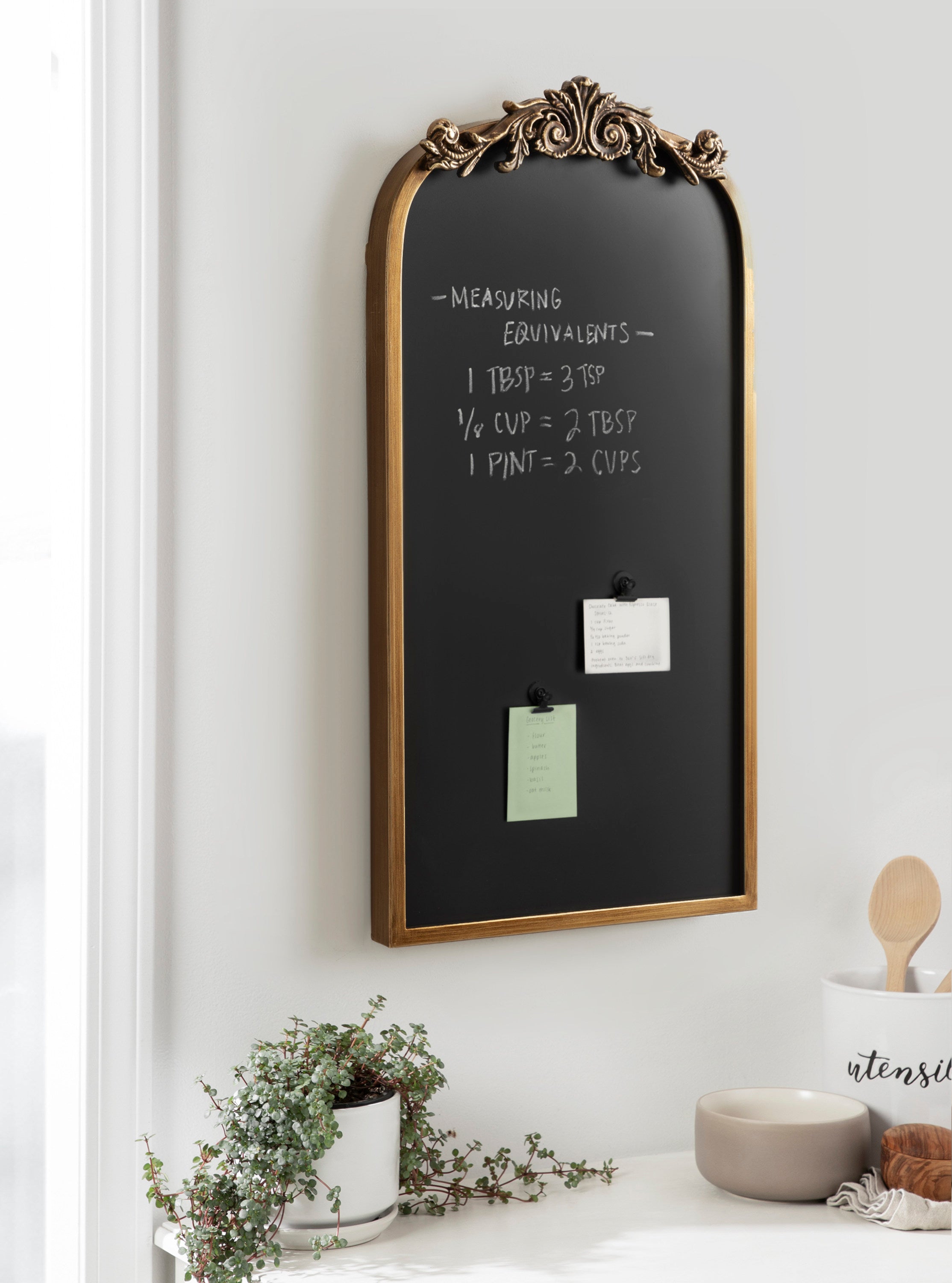 Chalkboard Gold 13x25 6