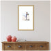 Wall Frame Florence Gold 16x26 matted to 8x10 6