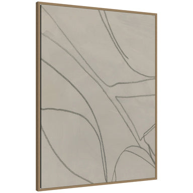 Framed Canvas Sylvie Dark Gold 32x42 1