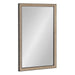 Rectangle Mirror Gold 20x30 1