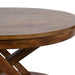 Coffee Table Walnut Brown 26x26x16 5