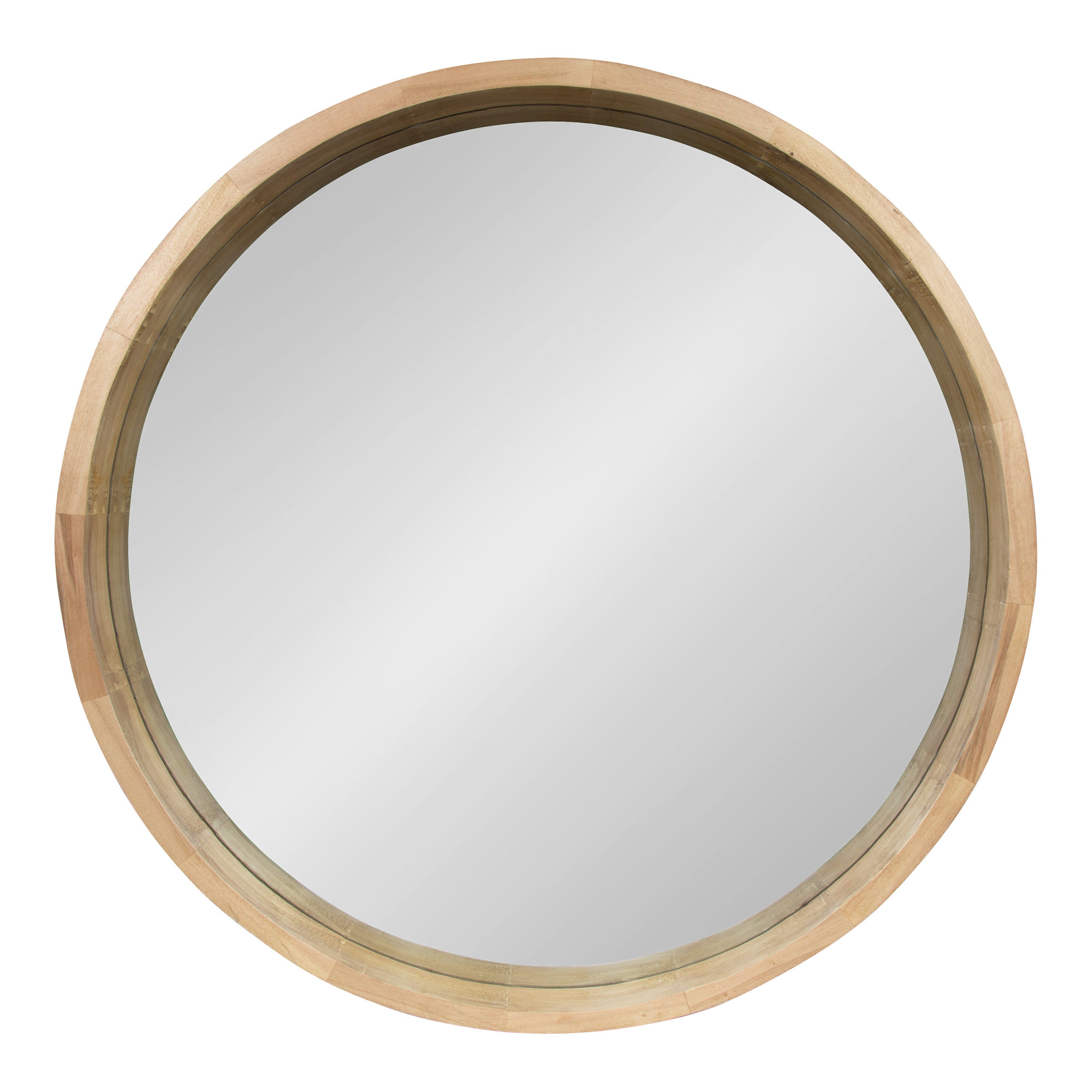 Round Mirror Natural 30" Diameter 2