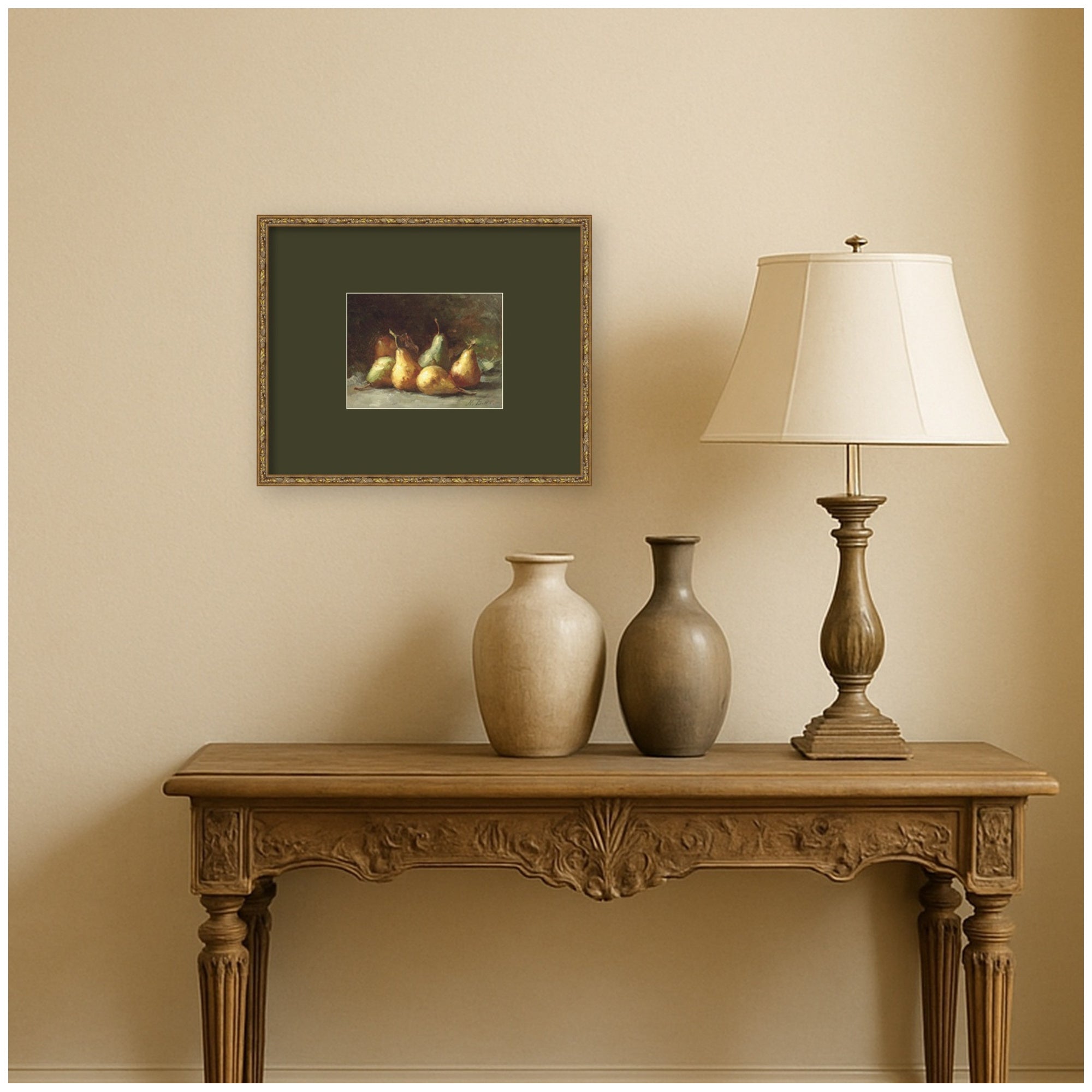 Framed Art 21x17 Belvedere Bronze 6