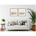 Framed Art Set 2 Piece Set 25x25 Florence Light Brown 7
