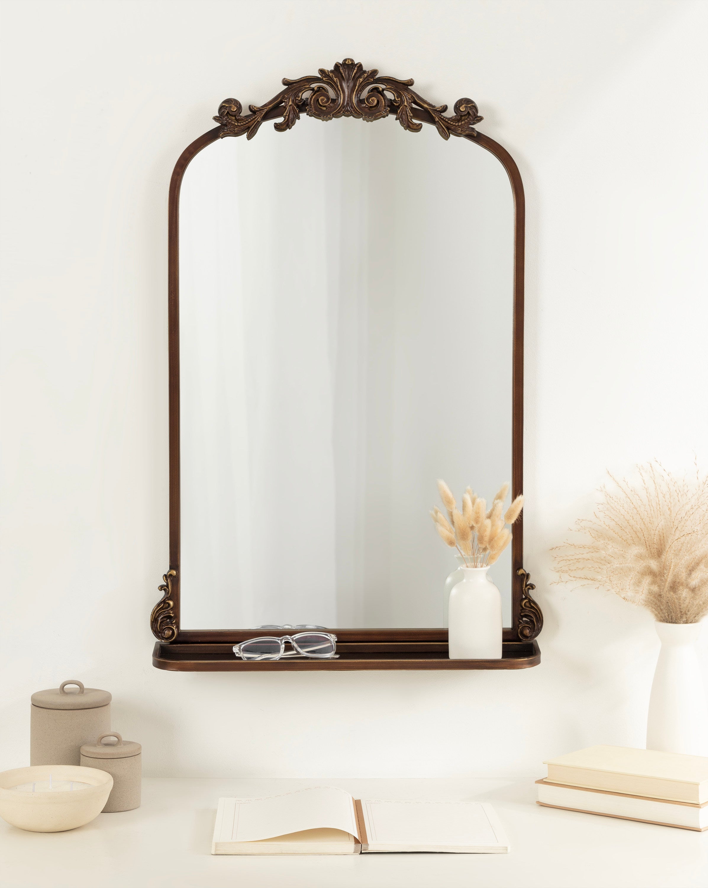 Functional Mirror Bronze 21x32 7
