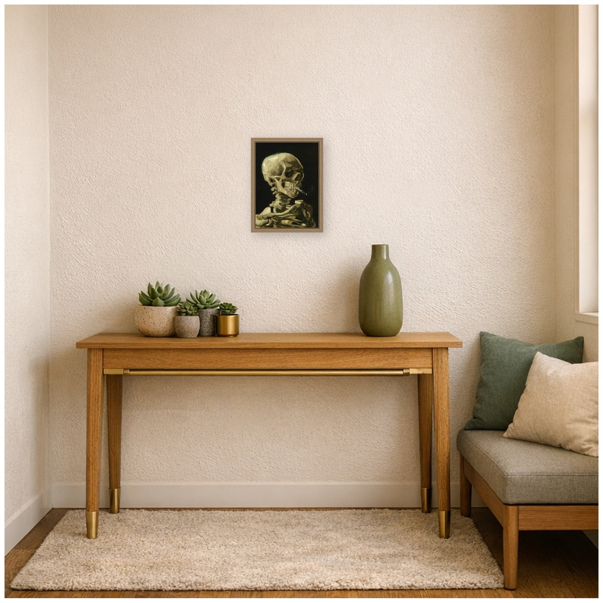 Framed Canvas 10x13 Sylvie Dark Gold 6