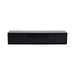 Floating Console Table Black 30x9x6 6