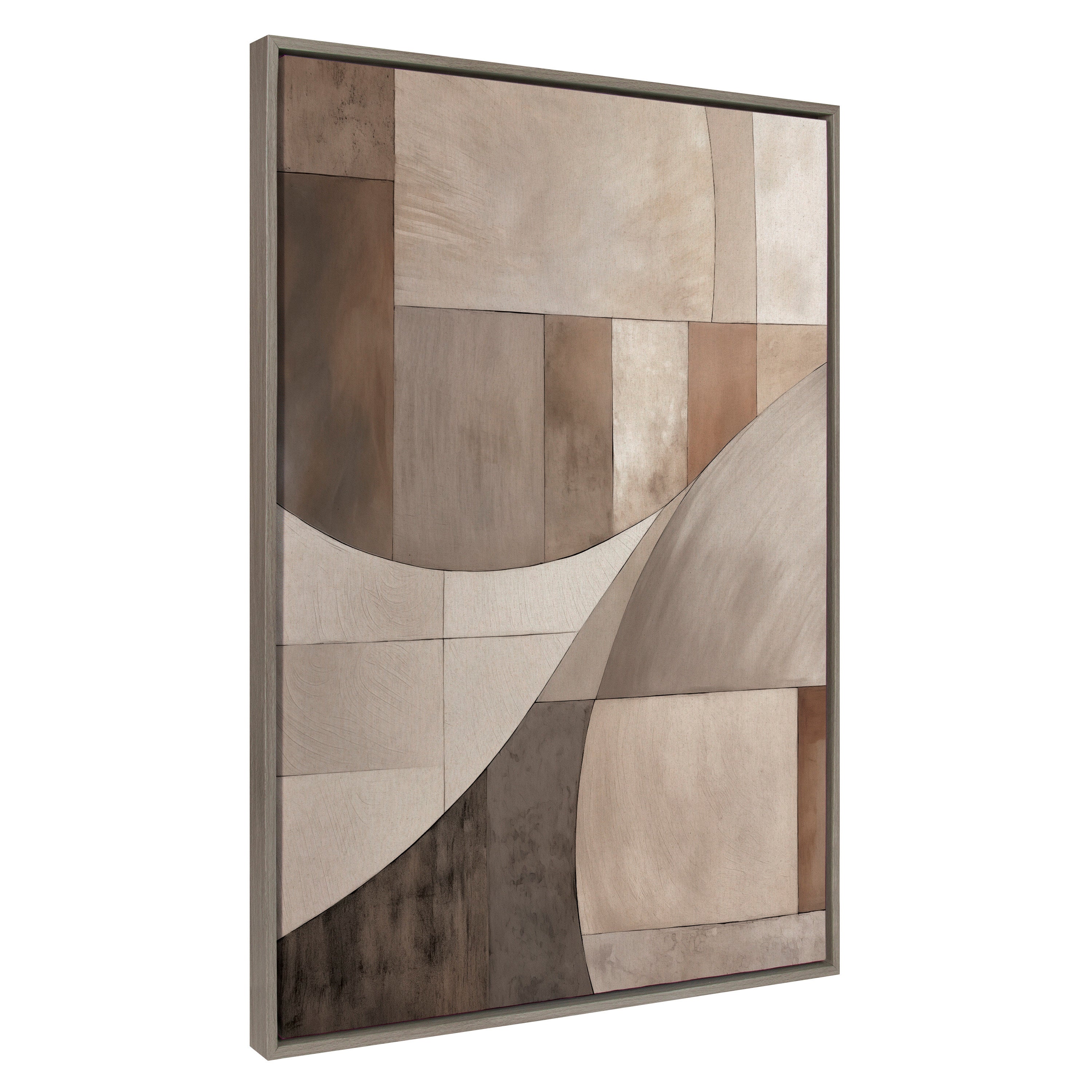 Framed Canvas 31.5x41.5 Sylvie Graywash 1