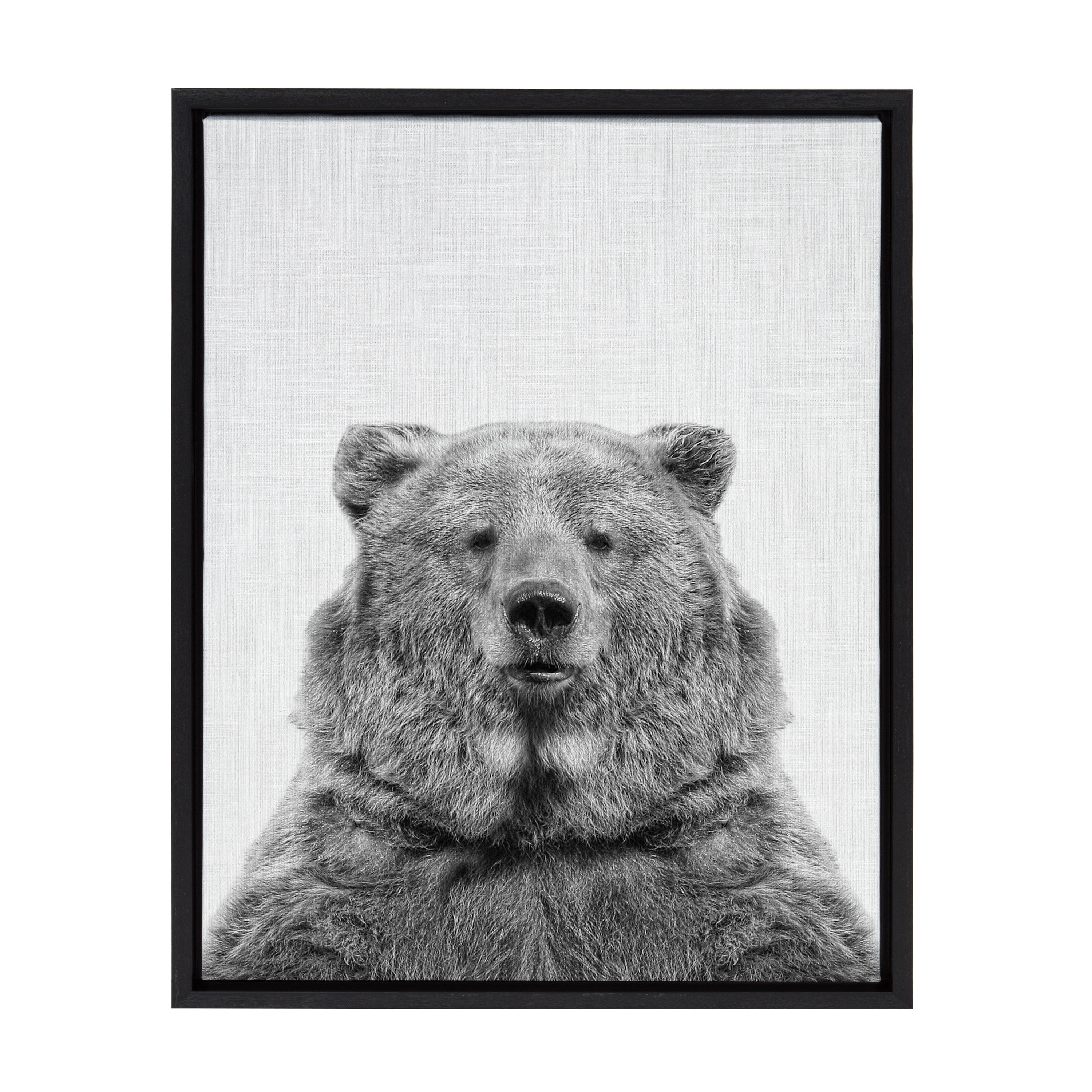 Framed Canvas 18x24 Sylvie Black 1