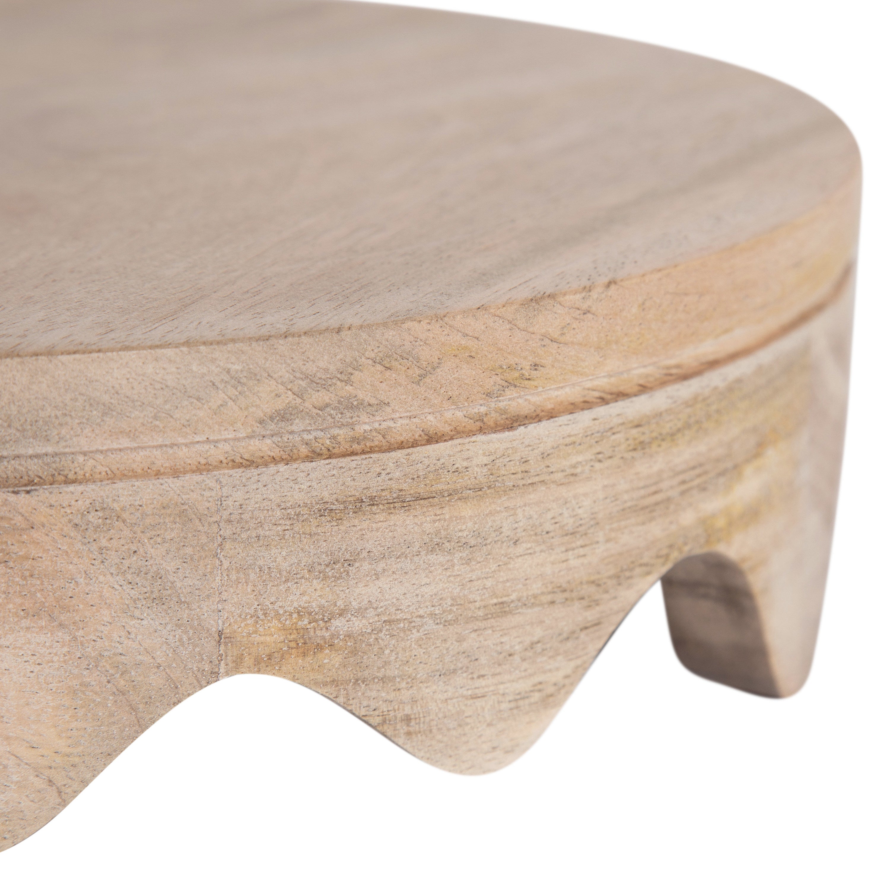 Fairlee Wavy Wood Tray