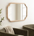 Scallop Mirror Natural Beige 24x36 7