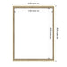 Dry Erase Board Castellan Distressed White 20x26 2