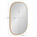 Capsule Mirror Gold 24x36 5