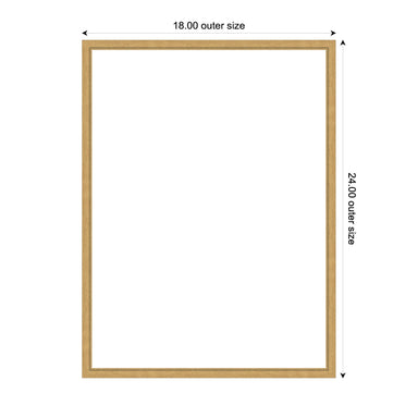Art Set 2 Piece Set 18x24 Sylvie Bright Gold 2