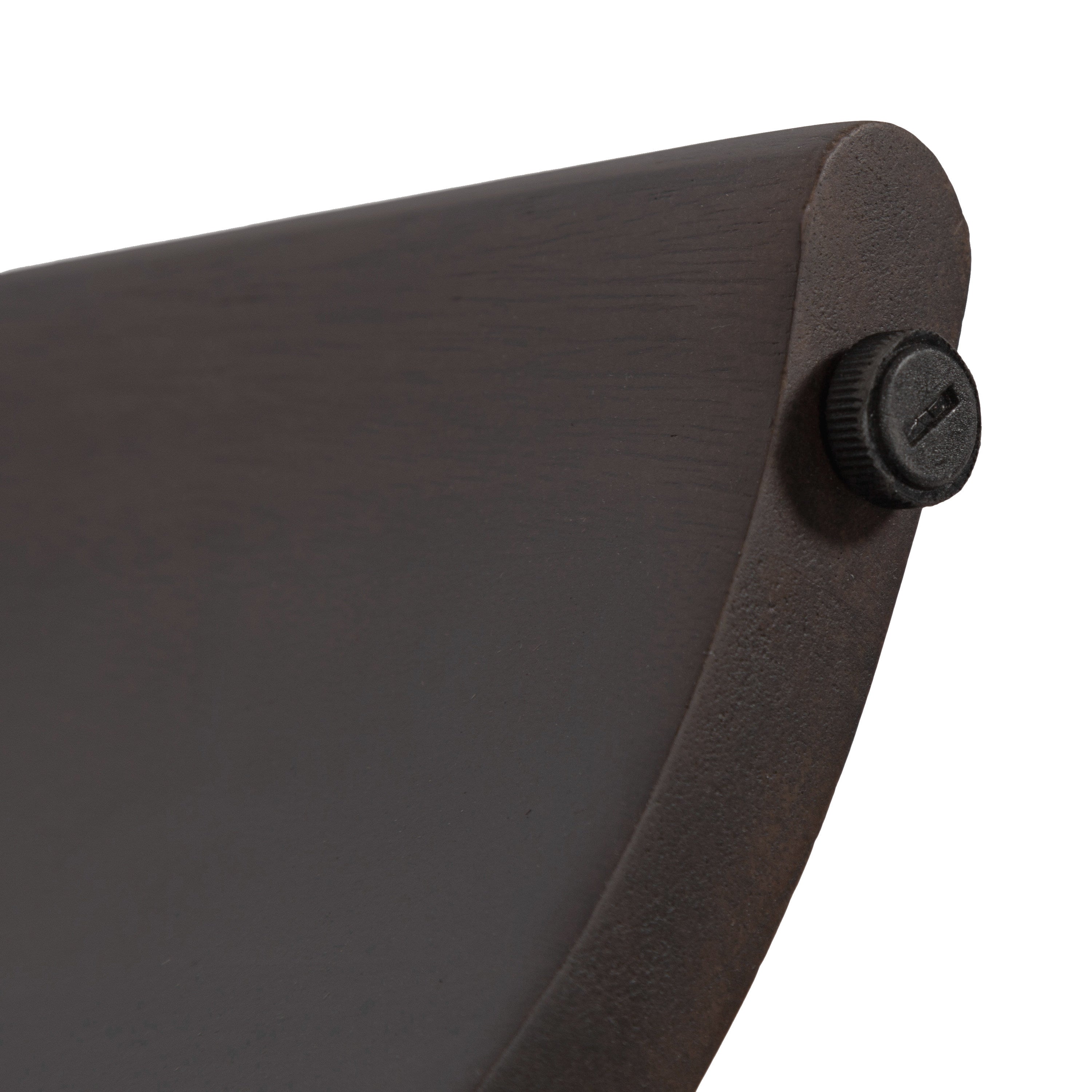 Side Table Dark Brown 16x16x20 6