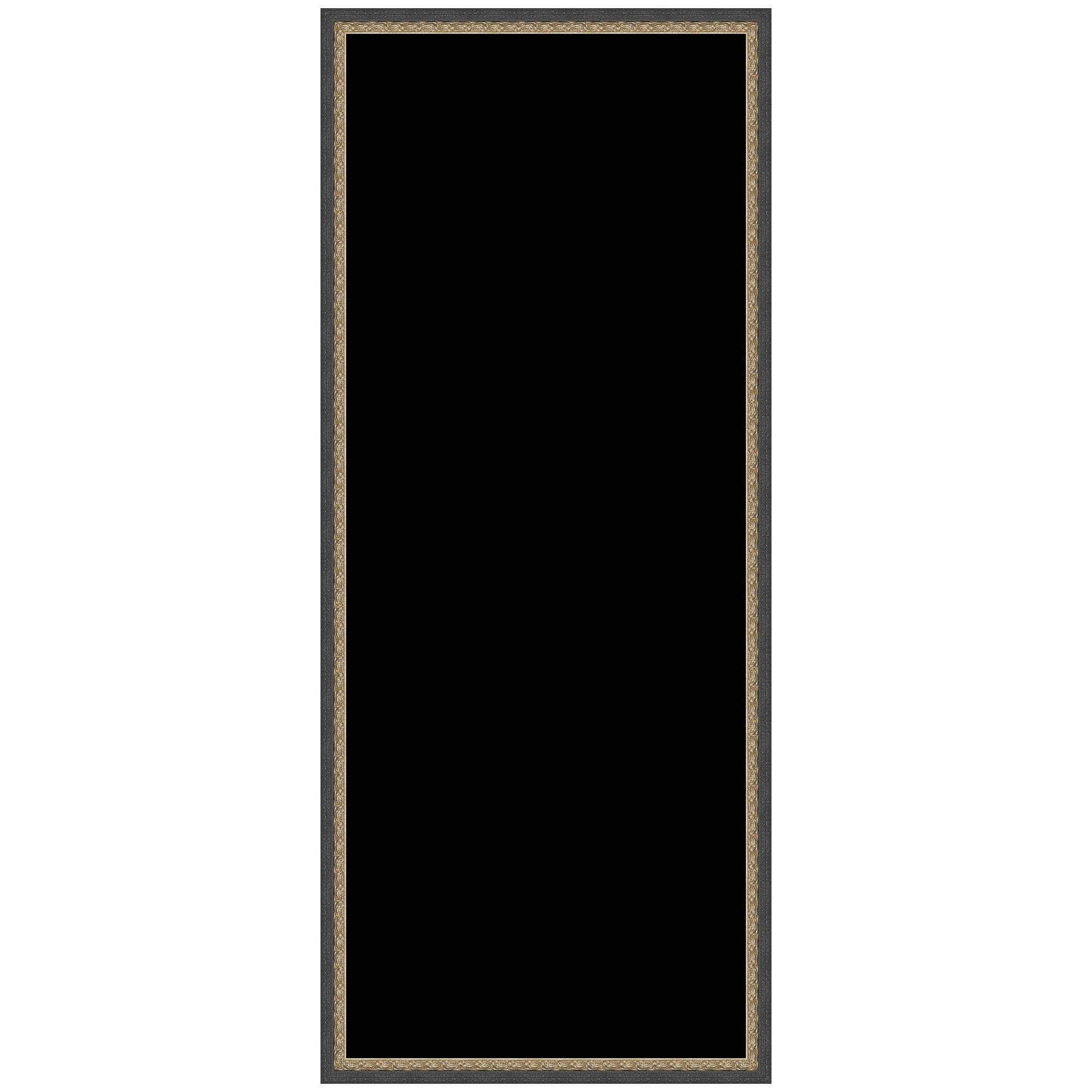 Framed Fabric Pinboard Black Wall Organization