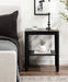 Side Table Black 22x14x26 7