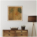 Framed Canvas 30x30 Sylvie Dark Gold 7